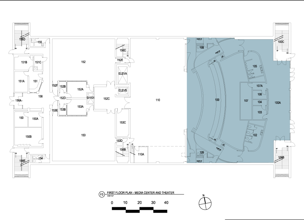 Metro Campus Auditorium Floor Plan